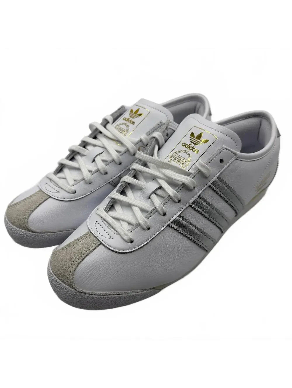 adidas Originals Italia 70s White Silver Metallic JQ9070 Women Size 10
